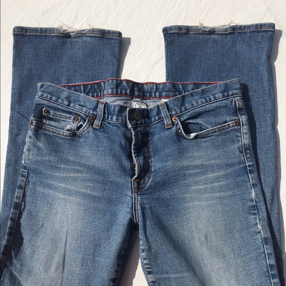 Lucky Brand Dungarees Peanut Pant Lower Rise Jeans - Picture 4 of 8
